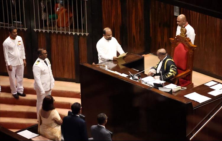 Jagath Priyankara Sworn In As A Member Of Parliament | MENAFN.COM