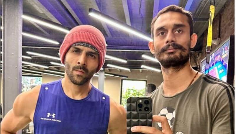 No Workout Break For Kartik Aaryan! Actor Continues Gym Session Post ...