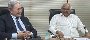 New Zealand Deputy PM Meets Top Gujarat Leadership, Visits Swaminarayan Akshardham