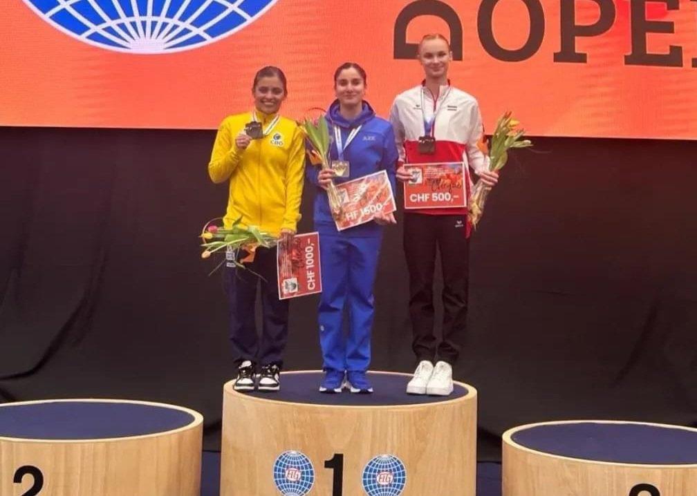 Azerbaijani Gymnast Wins Gold Medal At World Cup In Netherlands Azerbaijani Gymnast Wins Gold Medal At World Cup In Netherlands