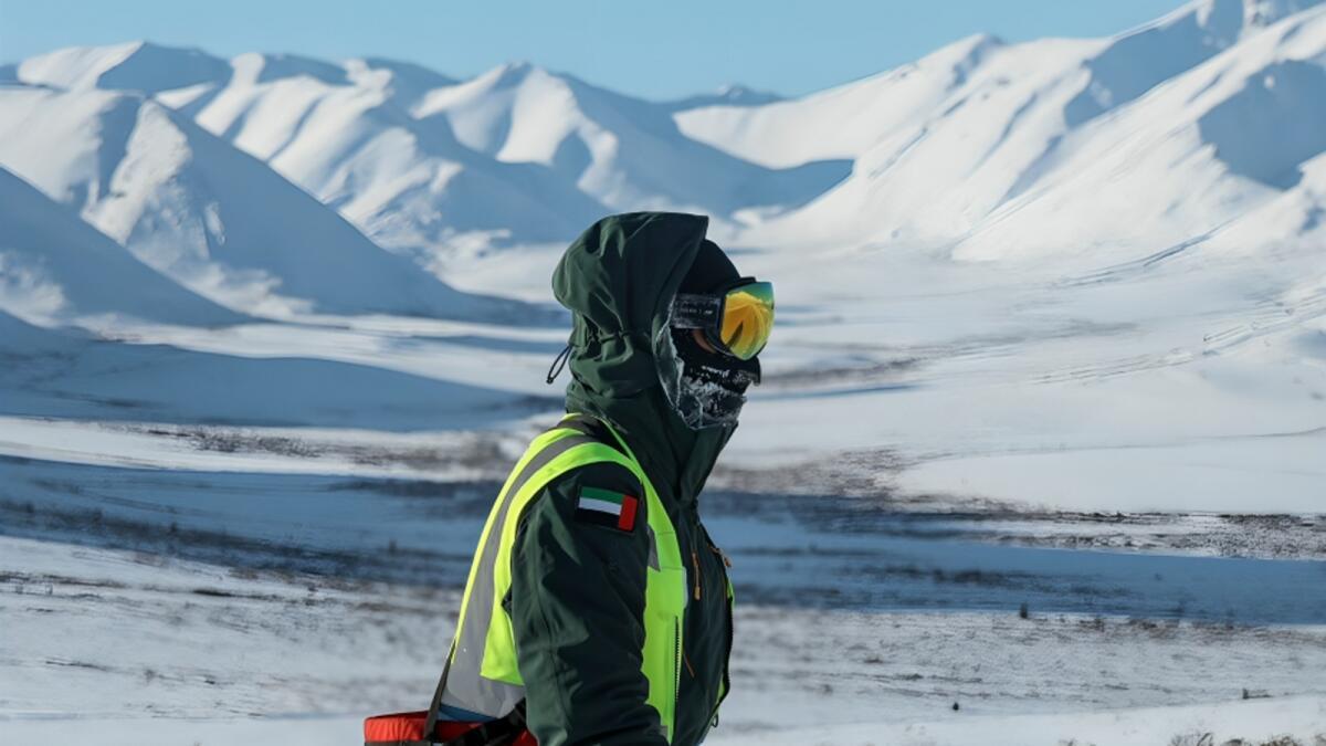 'It Was Extremely Scary': UAE Ultramarathoner Becomes First Arab To Conquer Coldest Arctic Race