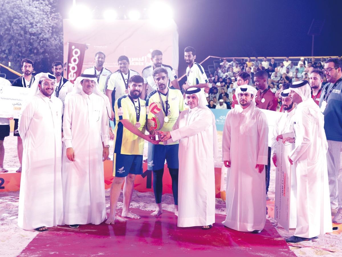 Environment Minister Honours Winners At Ramadan Beach Volleyball