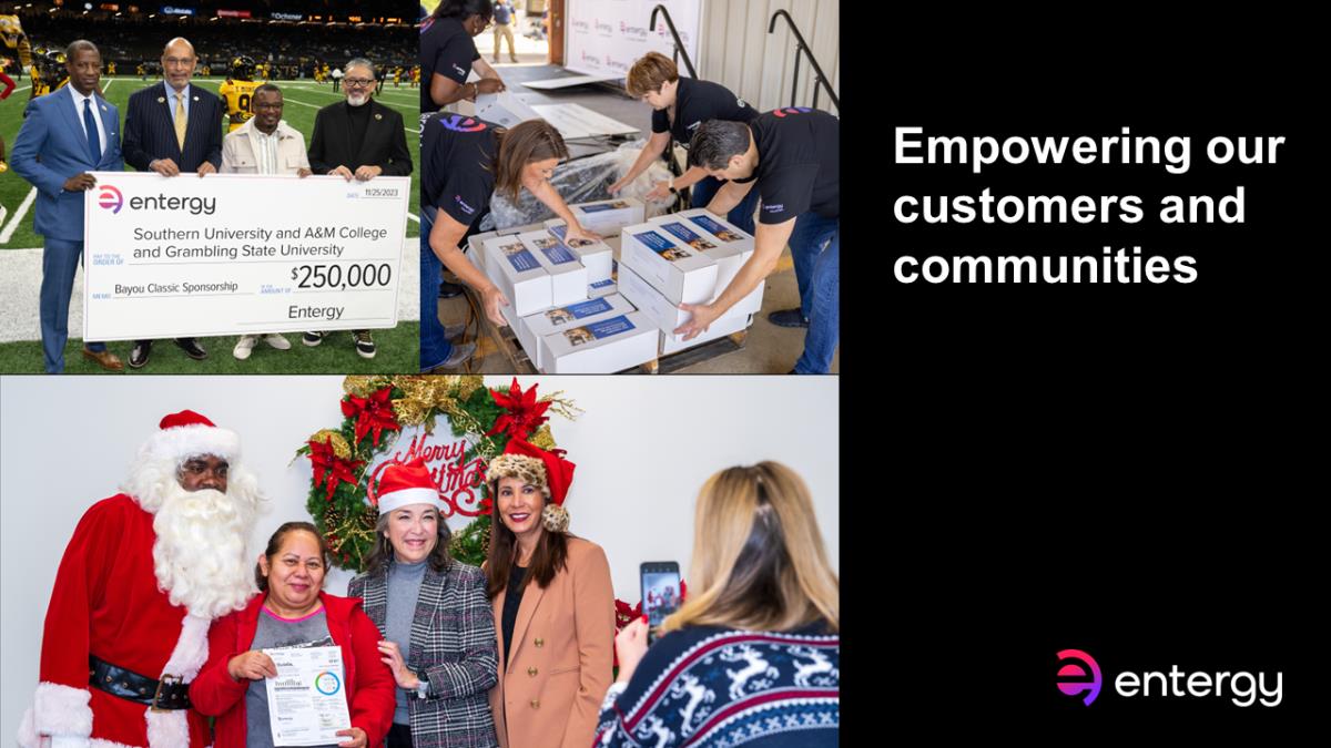 Energy For A Better Future: Entergy's Commitment To Customers And Communities - Vimarsana News