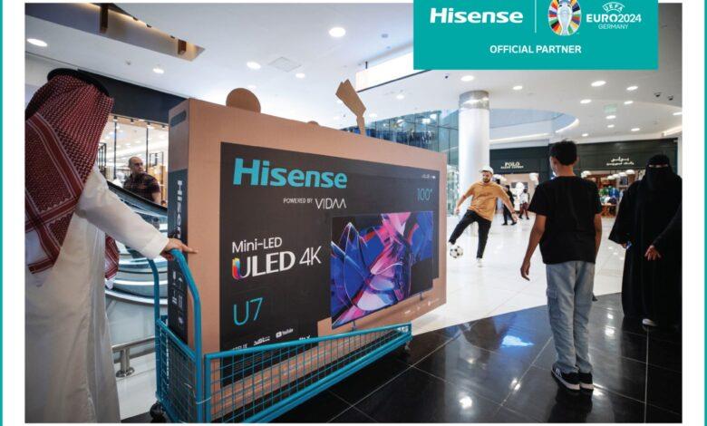 Hisense Big Box Activation In Riyadh Park Brings Euro Vibes To Life - Vimarsana News