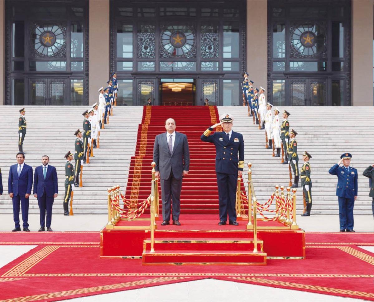 Deputy PM, China Defense Minister Discuss Cooperation Deputy PM, China Defense Minister Discuss Cooperation