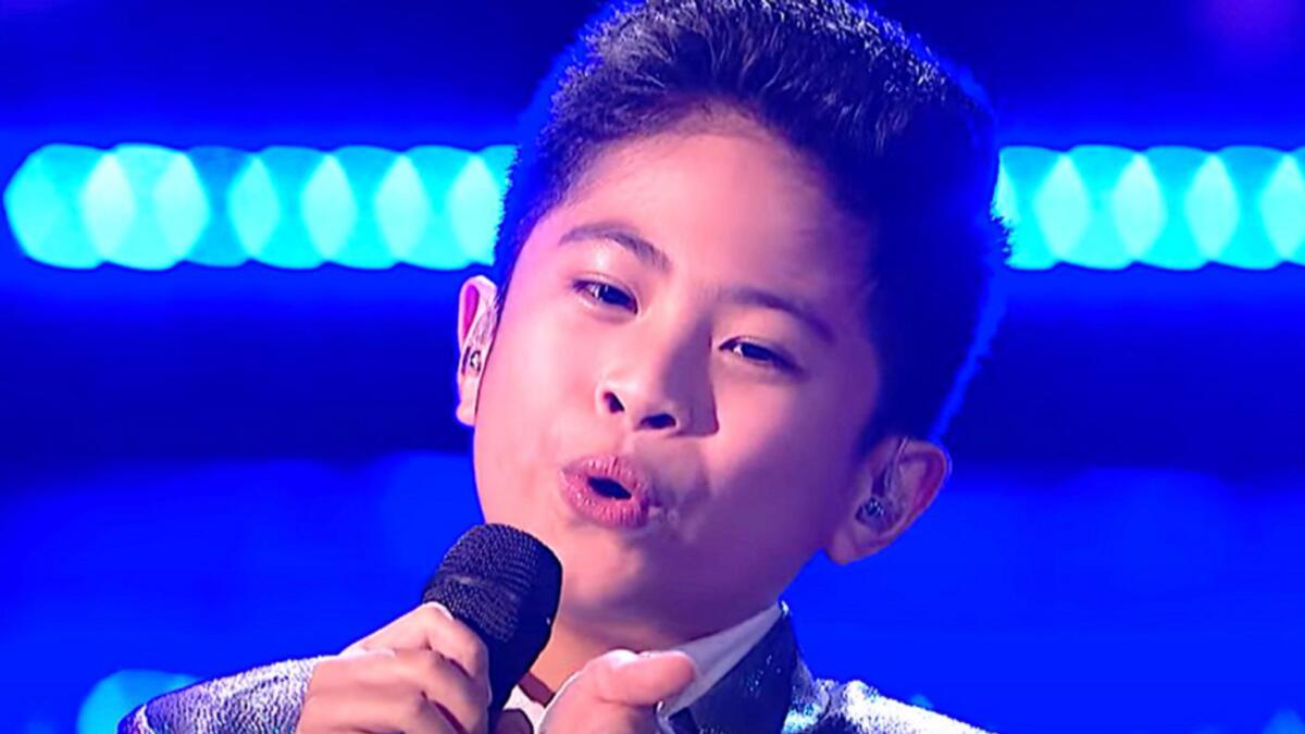 Abu Dhabi 10YearOld Filipino Singing Sensation Enters America's Got