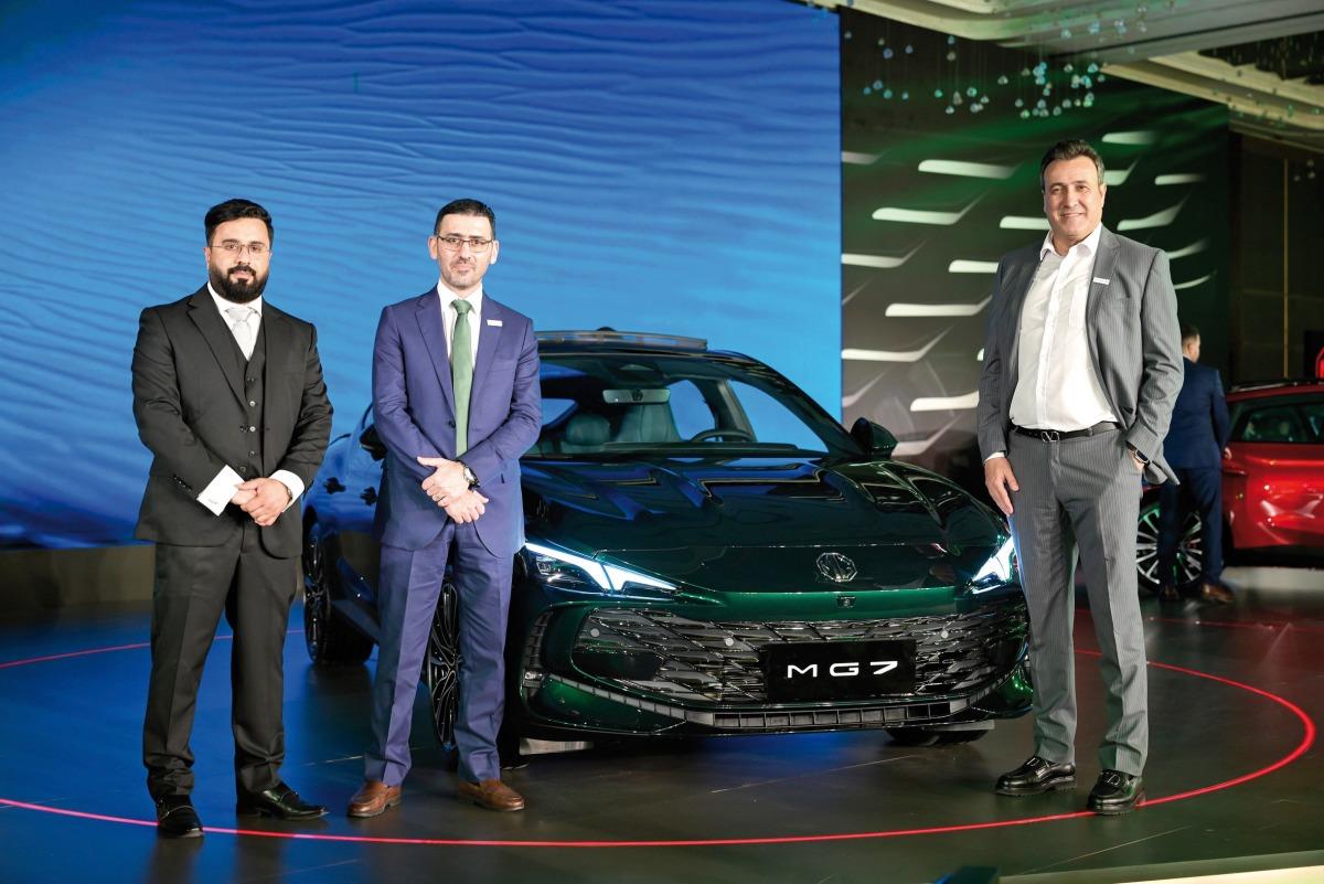 MG Qatar Unveils All-New MG 7 Luxury Sedan - Vimarsana News