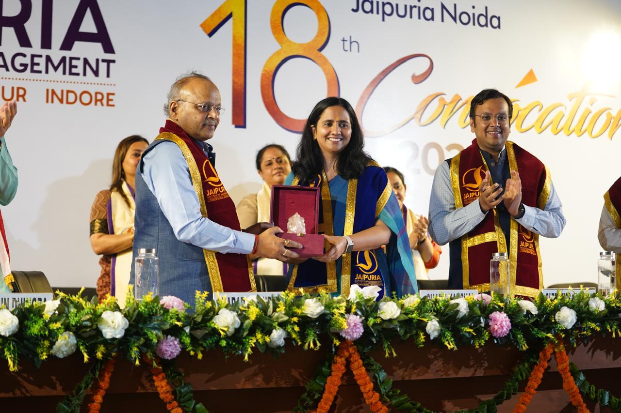 Jaipuria Institute Of Management, Commemorates Its 18Th Convocation ...