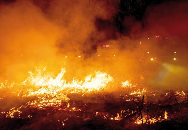 World Not Ready For Climate Change-Fuelled Wildfires - Experts This handout photo released by the Mato Grosso do Sul Government shows firefighters battling to control a wildfire at Pantanal Biome, in the region of Corumba, Mato Grosso do Sul State, Brazil, on Sunday (AFP photo)