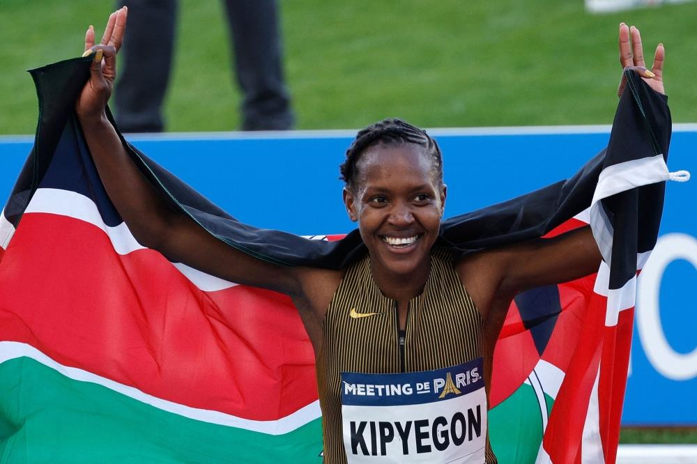 Kipyegon Ready For Olympic Double After Improving 1500M World Record