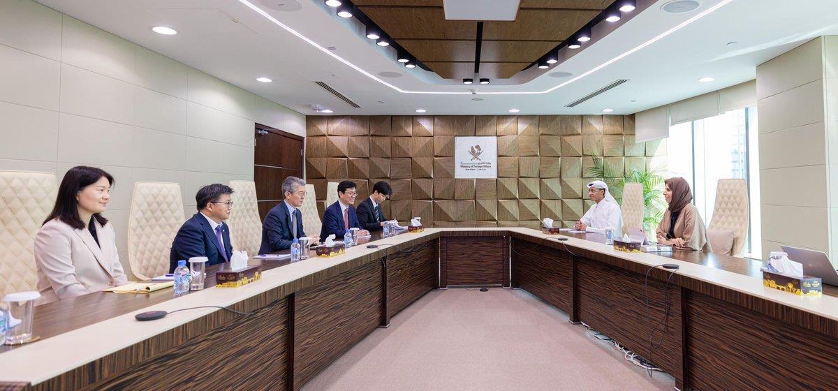 Minister Of State For International Cooperation Meets Korean First Vice Minister Of Foreign Affairs Minister Of State For International Cooperation Meets Korean First Vice Minister Of Foreign Affairs