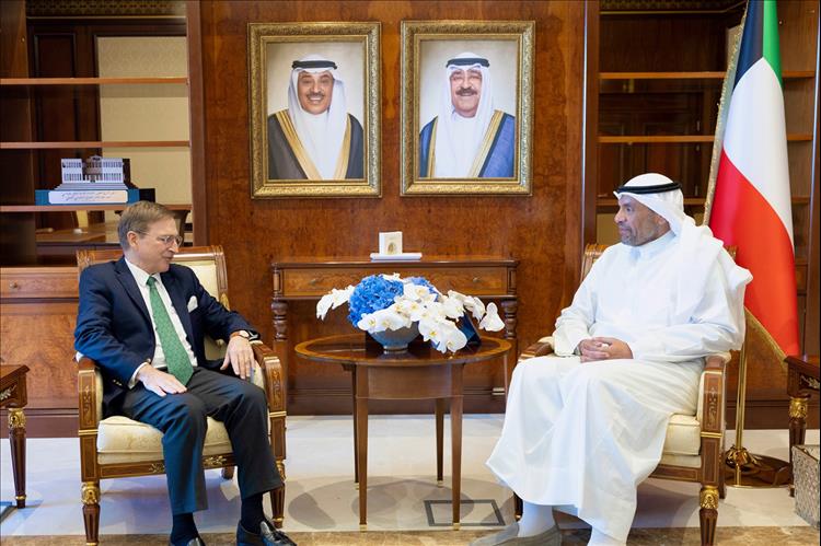 Kuwait FM Receives German Amb. To Kuwait Kuwait FM Receives German Amb. To Kuwait
