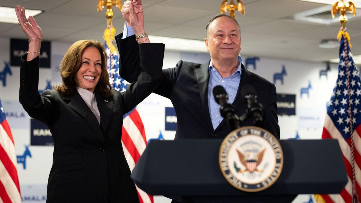 Harris Closes In On Nomination With Delegates Secured, To Campaign In Wisconsin Harris Closes In On Nomination With Delegates Secured, To Campaign In Wisconsin