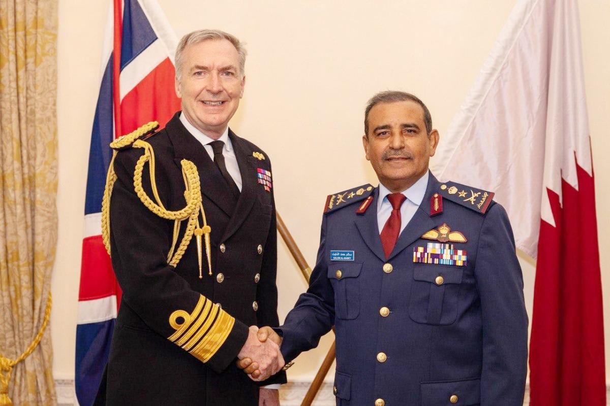 Chief Of Staff, UK Chief Of Defence Staff Discuss Military Cooperation Chief Of Staff, UK Chief Of Defence Staff Discuss Military Cooperation