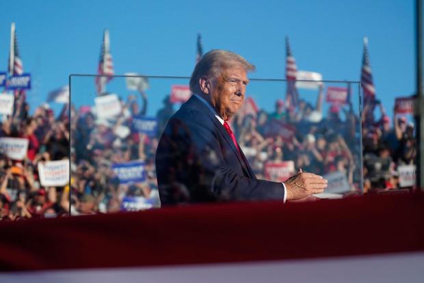 Trump Triumphantly Returns To Butler Ohio USA 3 Months After The First ...