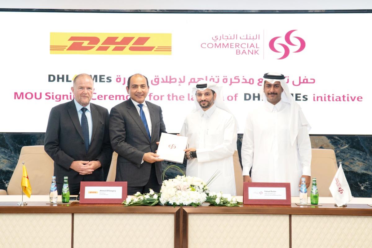 Commercial Bank Signs Memorandum Of Understanding With DHL Express Qatar To Launch Dhl4smes