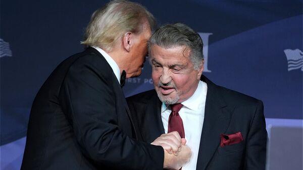 'Rocky' Star Sylvester Stallone's Bold Praise For Donald Trump At Mar-A ...