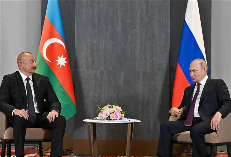 President Putin Apologises To Azerbaijani President Over Azal Plane Crash