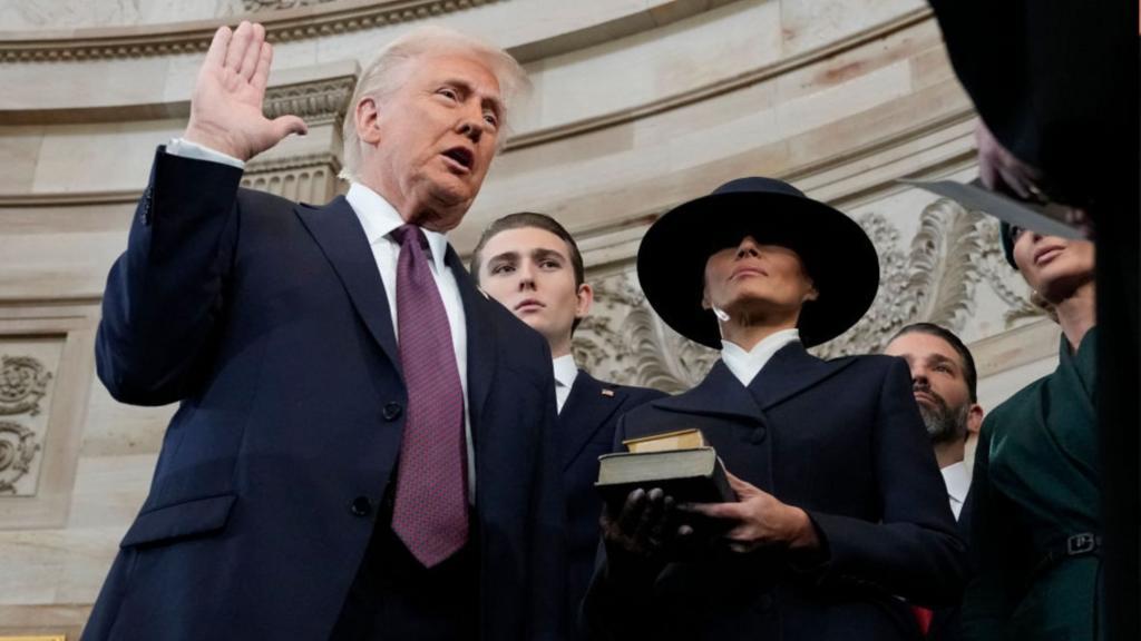 Donald Trump Sworn In As 47Th President Of The United States