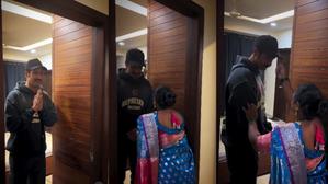 Vicky Kaushal's Househelp Performs ‘Nazar Utarna’ Ritual After Watching ‘Chhaava’ Vicky Kaushal's Househelp Performs ‘Nazar Utarna’ Ritual After Watching ‘Chhaava’