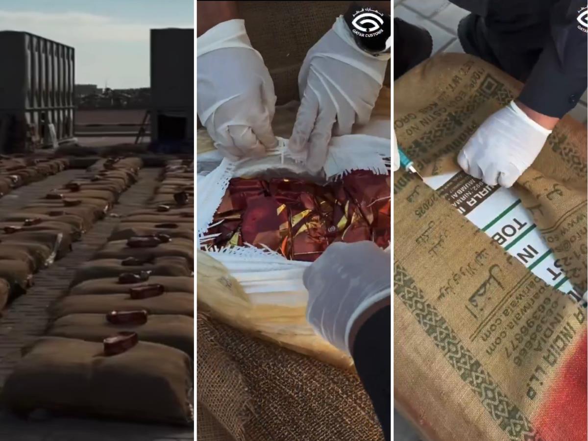 VIDEO: Nearly 15 Tonnes Of Tobacco Seized By Qatar Customs