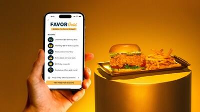 Favor Delivery Launches Favor Gold, Texas' Must-Have Membership Program Favor Delivery Launches Favor Gold, Texas' Must-Have Membership Program