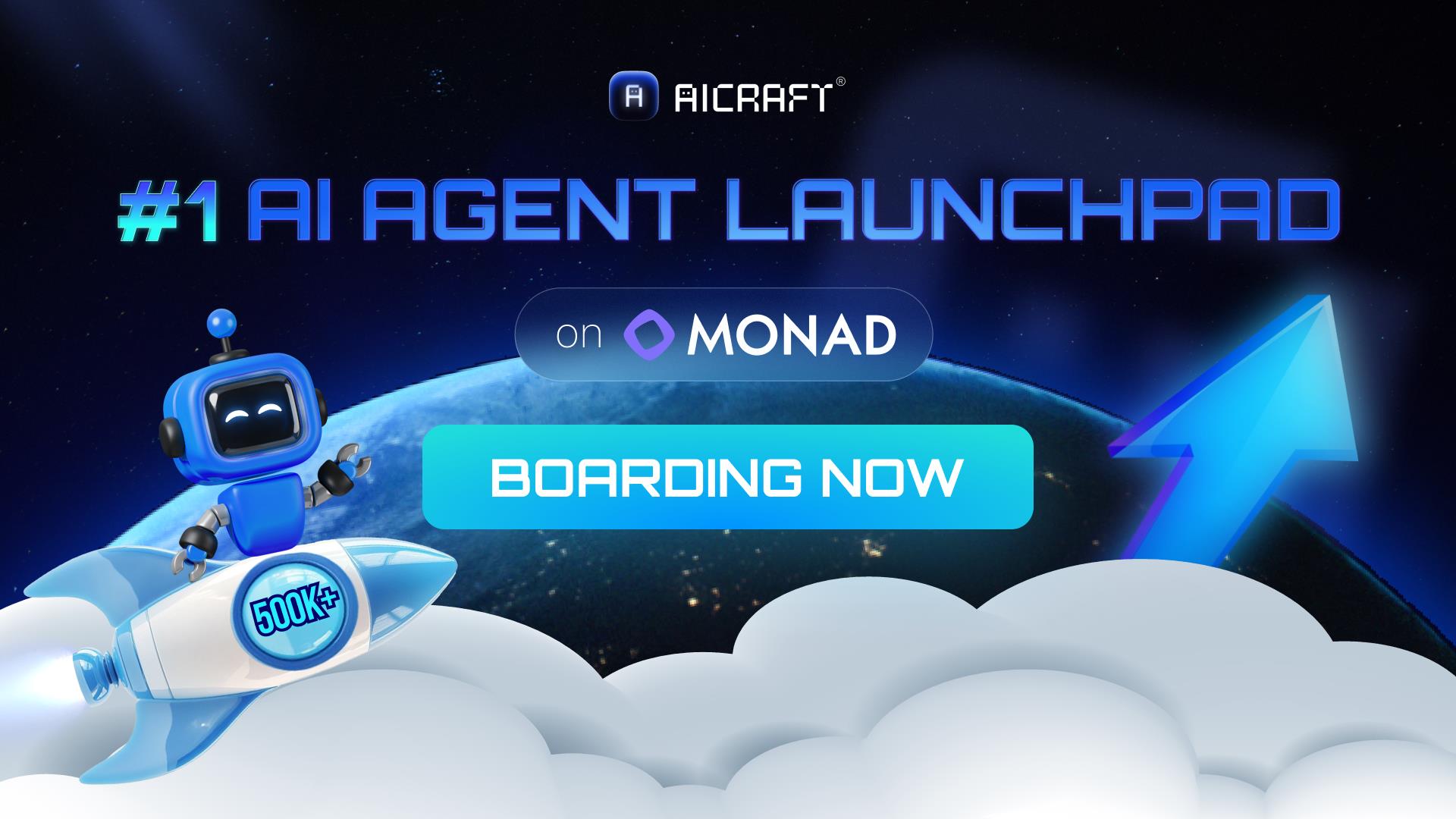 Aicraft.Fun Soars To 500K+ Users In A Month, 1St AI Revolution On Monad ...