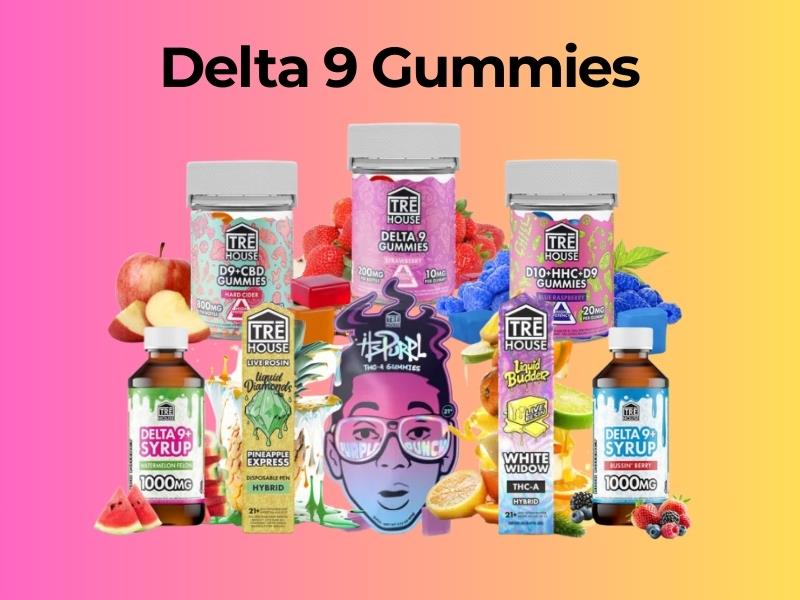 Best Delta 9 Gummies By TRĒ House Reviewed: High-Quality Delta-9 THC  Gummies & Vape Pens