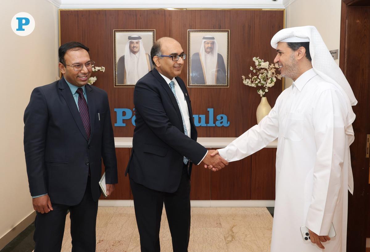 Editor-In-Chief Meets Ambassador Of India Editor-In-Chief Meets Ambassador Of India