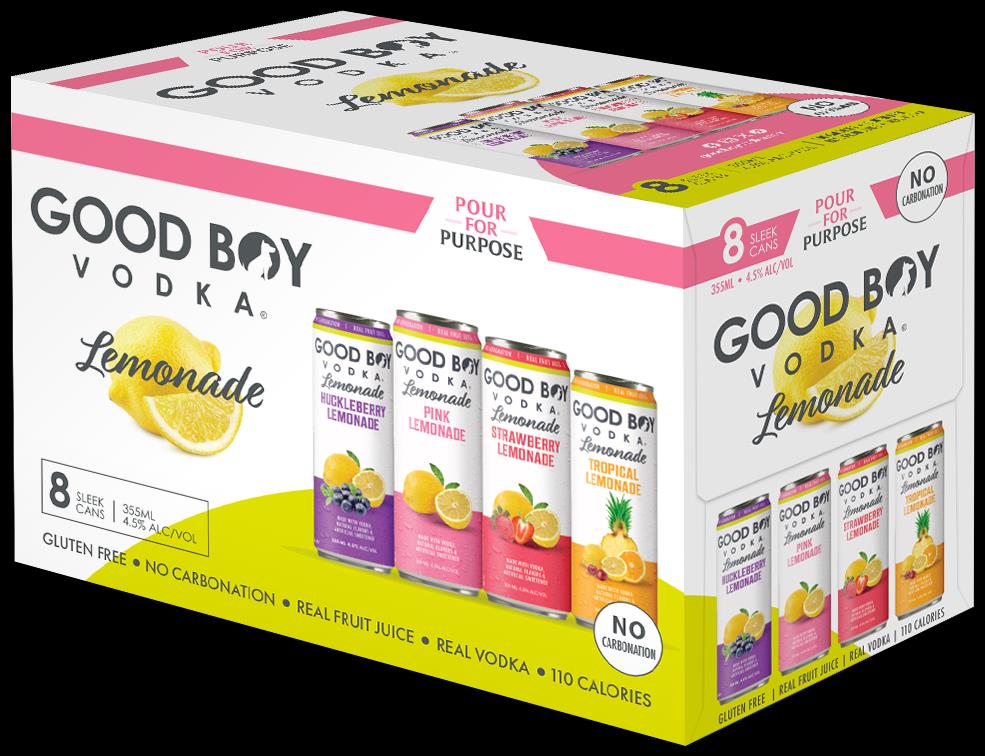Good Boy Vodka Cracks Open Summer With New Lemonade RTD Collection ...