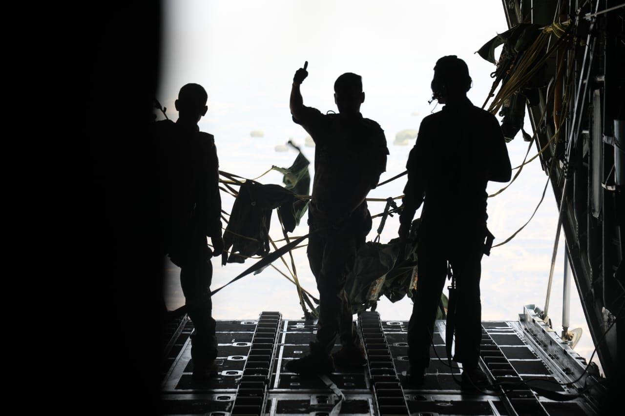 Jordan Armed Forces Conduct New Airdrop Operation With International Partners To Deliver Aid To Gaza Jordan Armed Forces Conduct New Airdrop Operation With International Partners To Deliver Aid To Gaza