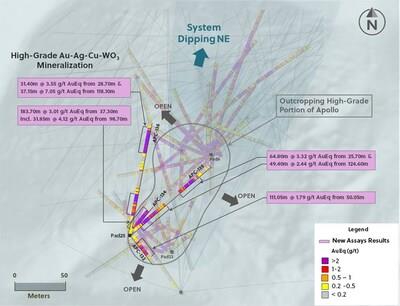 Collective Mining Drills 183.70 Metres At 3.01 G/T Gold Equivalent Commencing From 37.30 Metres Downhole At The Apollo System