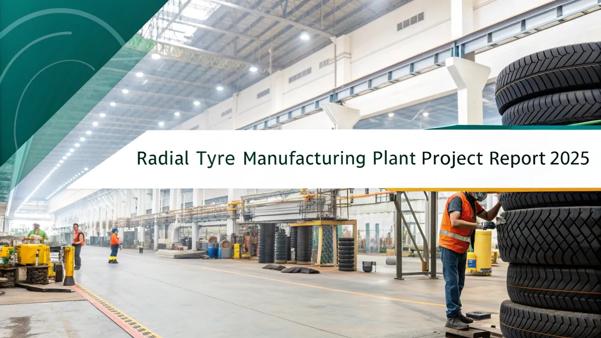 Radial Tyre Manufacturing Plant Cost 2025: Raw Materials Requirement And Unit Setup Radial Tyre Manufacturing Plant Cost 2025: Raw Materials Requirement And Unit Setup