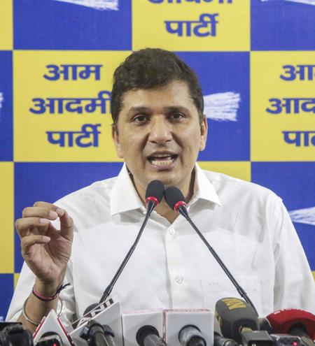 ED Raids 13 Locations Linked To AAP Leader Saurabh Bharadwaj In Hospital Construction Scam Case ED Raids 13 Locations Linked To AAP Leader Saurabh Bharadwaj In Hospital Construction Scam Case