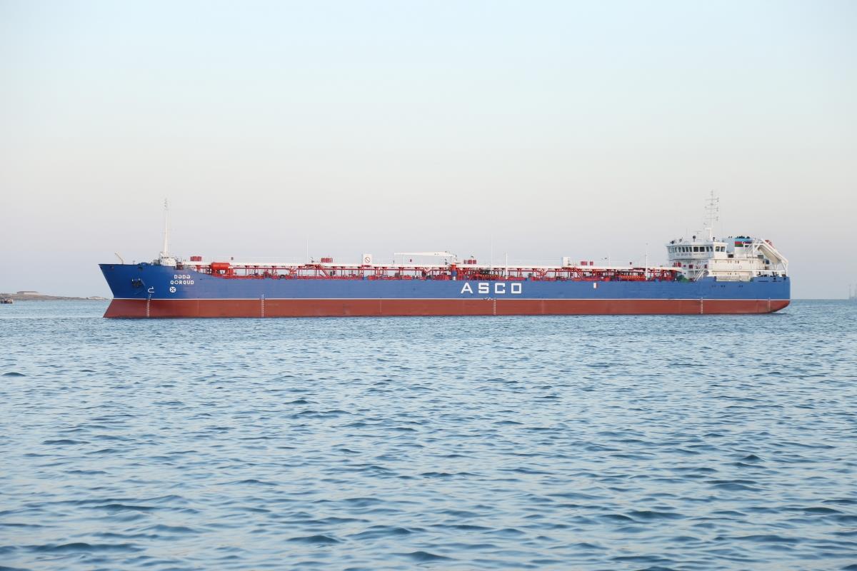 Azerbaijan's Dede Gorgud Tanker Returns To Caspian Sea Freight Handling