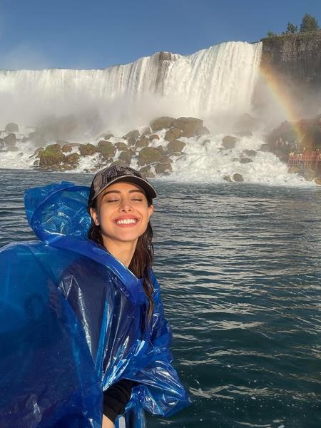 Nushrratt Bharuccha Flaunts Her Carefree Side, During Her Trip To The Niagara Falls Nushrratt Bharuccha Flaunts Her Carefree Side, During Her Trip To The Niagara Falls
