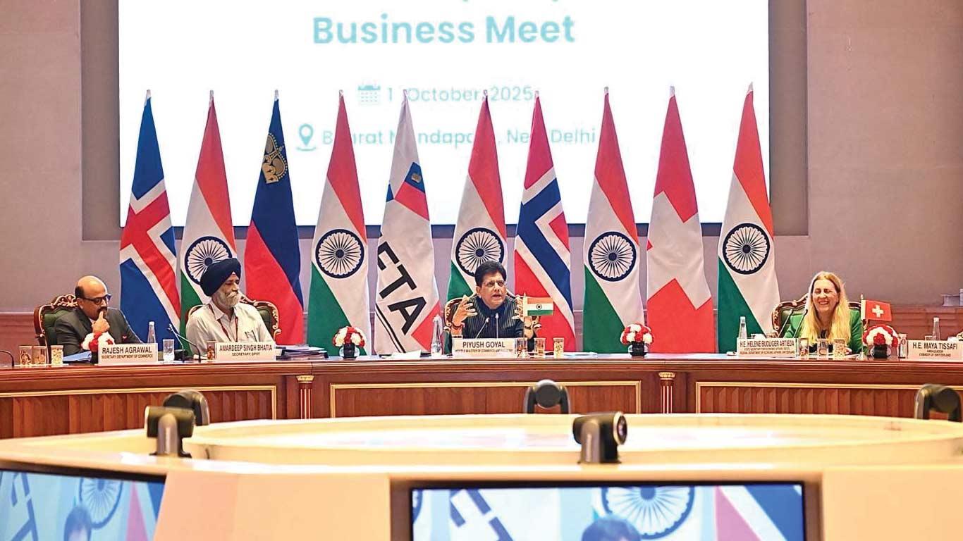 Indiaefta TEPA Comes Into Force, Expected To Attract USD 100 Bn Investment & Generate 1 Mn Jobs