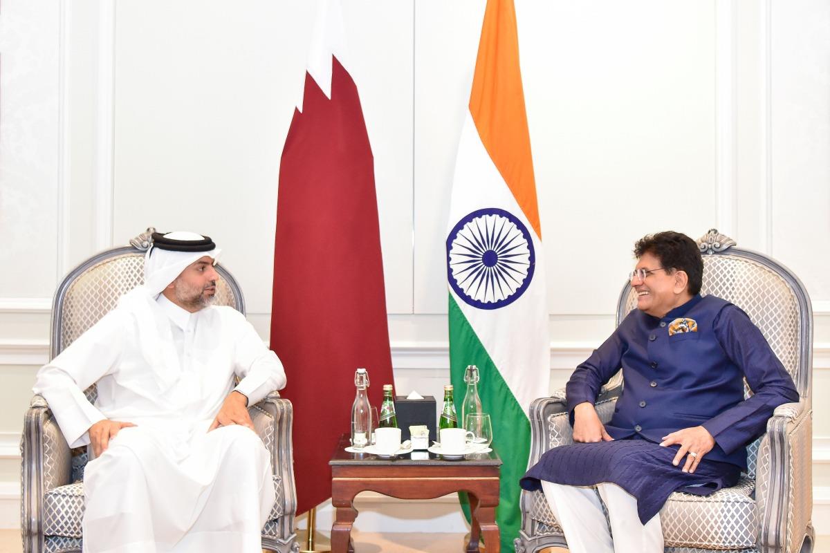 CEO Of QFZ Discusses Cooperation Efforts In Trade & Investment Attraction With Indian Minister Of Commerce & Industry CEO Of QFZ Discusses Cooperation Efforts In Trade & Investment Attraction With Indian Minister Of Commerce & Industry