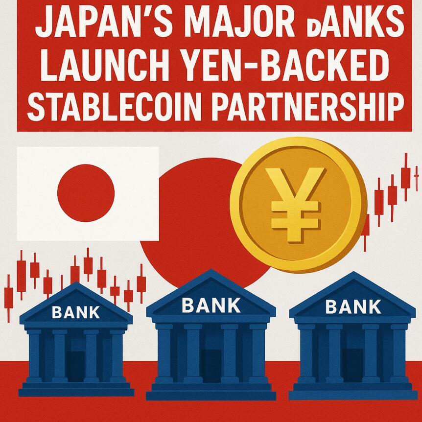 Japan's Major Banks Launch Yen-Backed Stablecoin Partnership