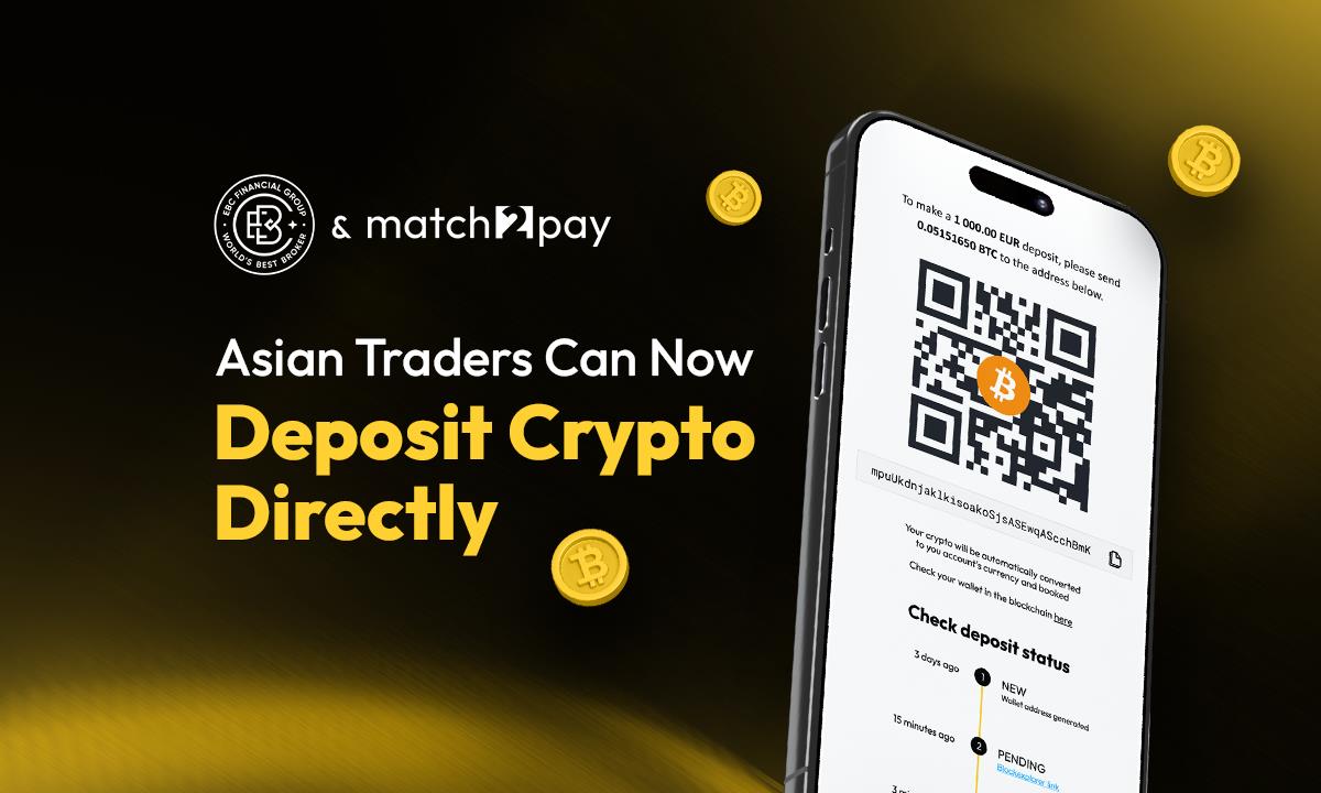 EBC Financial Group Partners With Match2pay To Enable Direct Crypto Deposits For Asian Traders EBC Financial Group Partners With Match2pay To Enable Direct Crypto Deposits For Asian Traders