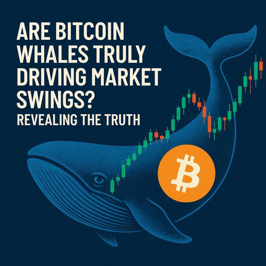Are Bitcoin Whales Truly Driving Market Swings? Revealing The Truth Are Bitcoin Whales Truly Driving Market Swings? Revealing The Truth