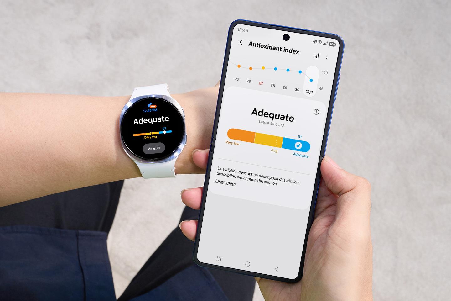 Samsung Introduced An Industry First Nutrition Tracking Technology With The Antioxidant Index On The Galaxy Watch8 Samsung Introduced An Industry First Nutrition Tracking Technology With The Antioxidant Index On The Galaxy Watch8