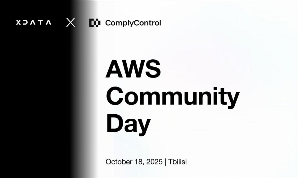 Xdata Group And Complycontrol Empower Developers And Tech Talent At AWS Community Day Georgia 2025 Xdata Group And Complycontrol Empower Developers And Tech Talent At AWS Community Day Georgia 2025