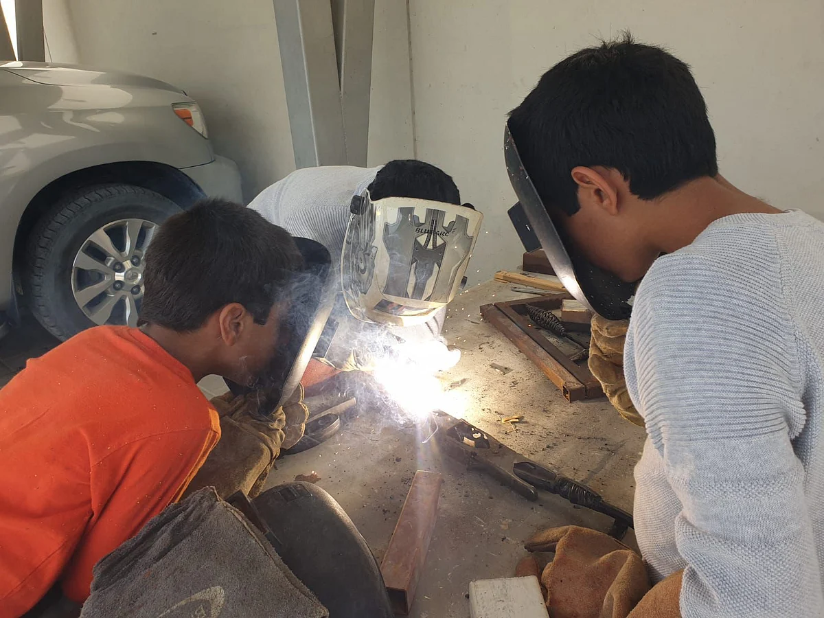 Dubai: Meet Father Who Taught Kids Carpentry, Metalwork From Age 5  Dubai: Meet Father Who Taught Kids Carpentry, Metalwork From Age 5