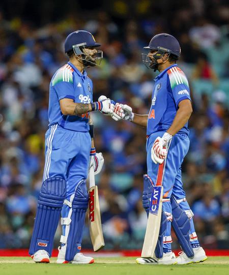 3Rd ODI: Rohit, Virat Turn Back The Clock As India Gets Consolation Nine-Wicket Win Over Australia (Ld) 3Rd ODI: Rohit, Virat Turn Back The Clock As India Gets Consolation Nine-Wicket Win Over Australia (Ld)
