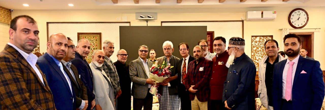 Tourism  &  Trade: LG Meets KCCI Delegation Tourism  &  Trade: LG Meets KCCI Delegation