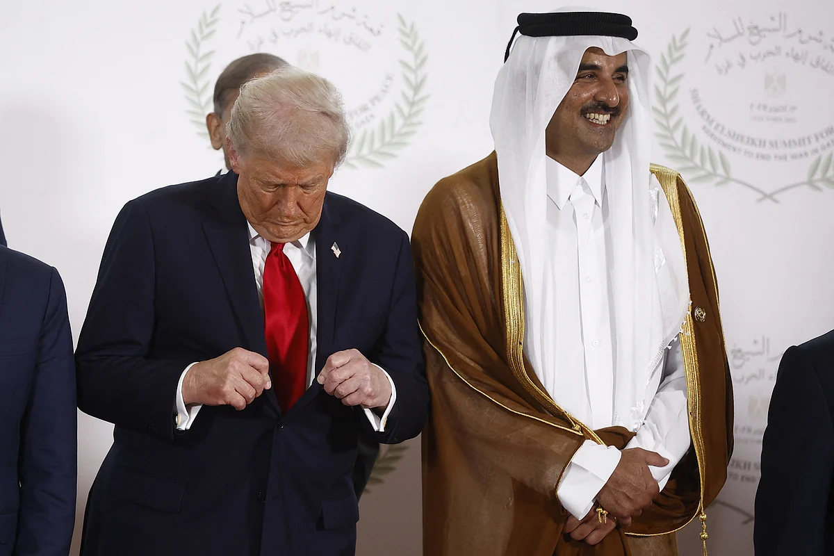 Trump To Meet Qatar's Emir During Stop En-Route To Malaysia, White House Official Says  Trump To Meet Qatar's Emir During Stop En-Route To Malaysia, White House Official Says