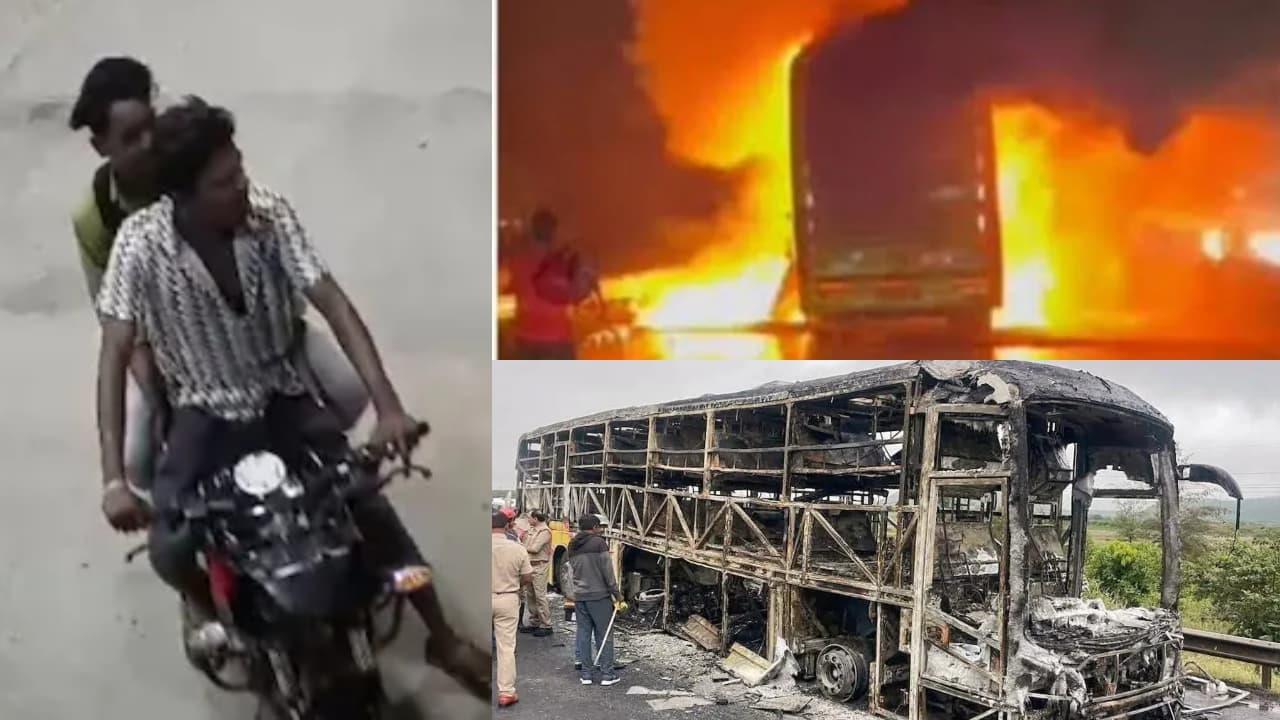 How Drunk Driving Led To Andhra's Deadly Kurnool Bus Fire That Claimed 20 Lives  What Happened On Fateful Night How Drunk Driving Led To Andhra's Deadly Kurnool Bus Fire That Claimed 20 Lives  What Happened On Fateful Night