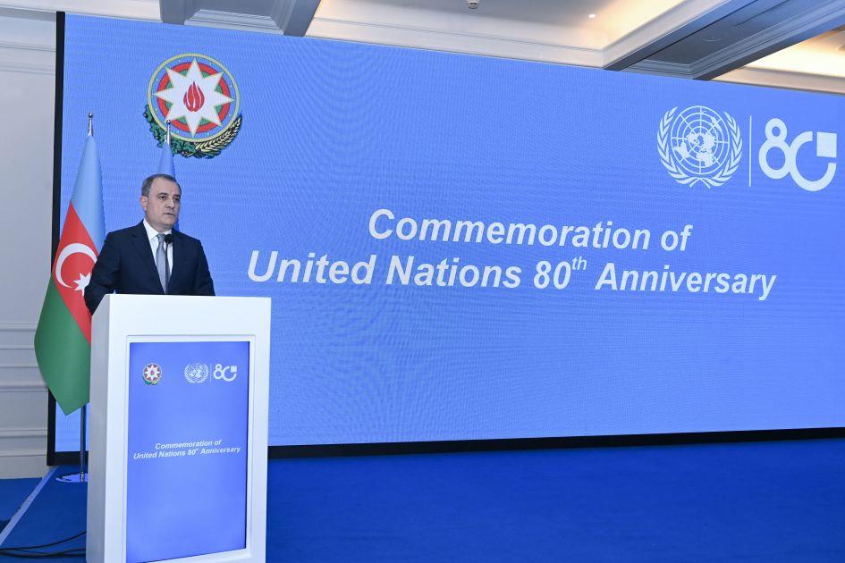 FM Bayramov Says That New Agreement Marks New Era In Azerbaijan-UN Partnership FM Bayramov Says That New Agreement Marks New Era In Azerbaijan-UN Partnership