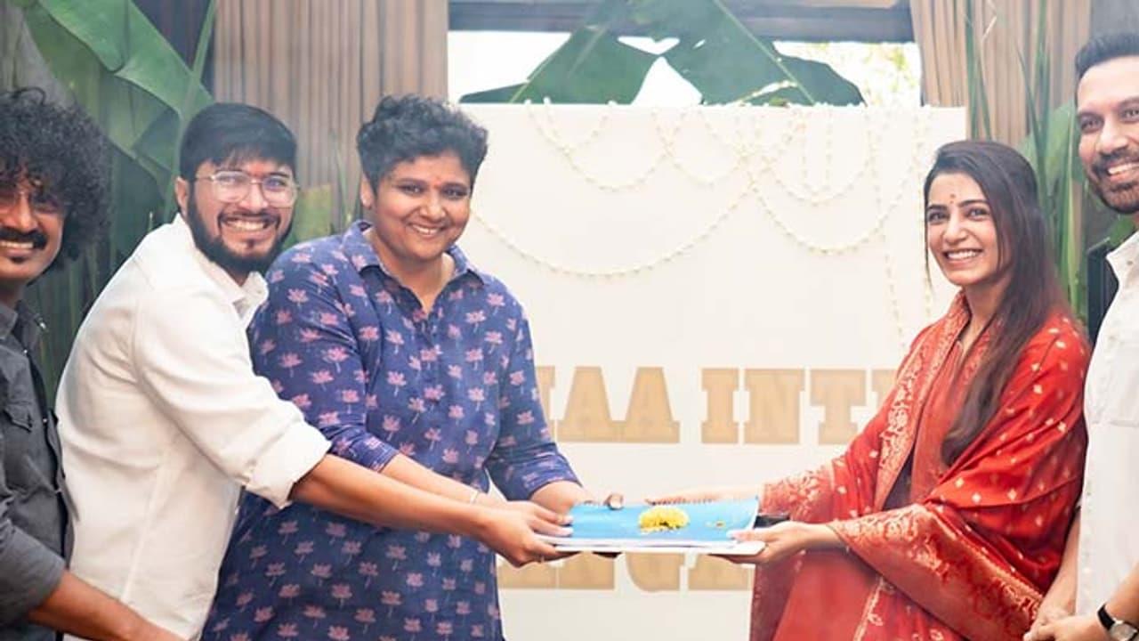 Samantha Ruth Prabhu Starts Shooting For Maa Inti Bangaram Two Years After Theatrical Release Samantha Ruth Prabhu Starts Shooting For Maa Inti Bangaram Two Years After Theatrical Release